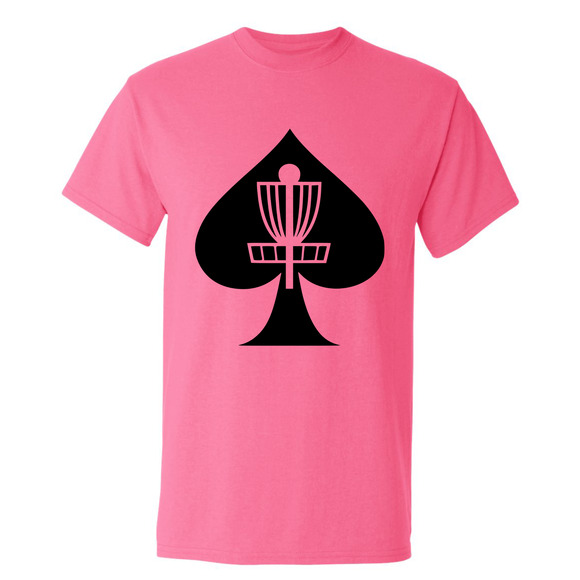 Disc Golf T Shirt ACES BASKET Discgolfer Discgolfing Shirt - Picture 1 of 16